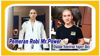 Muhammad Fardhan Khan sebagai Pemeran Robi Mr Power, Kakak Sinta Sinetron Super Boy Infotaiment