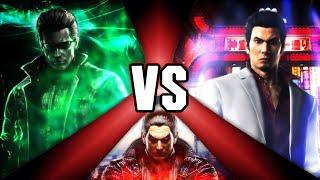 VS Idea | “Essence of Power” (Albert Wesker vs Kazuya Mishima vs Kazuma Kiryu)