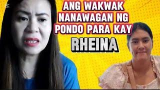 ROWENAME NANAWAGAN NG PONDO PARA SA PAGPAPAGAMOT KAY RHEINA