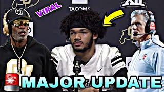 Breaking: Colorado WR Will Sheppard Just Dropped BOMBSHELL On Utah Vs Colorado Matchup MUST WATCH‼️