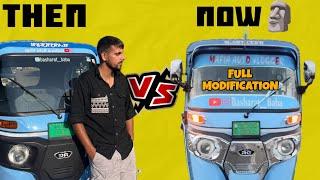 Finally Apne Autorickshaw ko full Modified kara diya  | Mota Kharcha Hogaya Aaj  | Auto vlogger ️