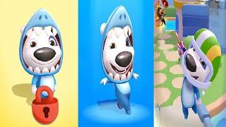 Talking Tom Blast Park New Update 2023 - Android Gameplay SHARK HANK NEW OUTFIT UNLOCKED