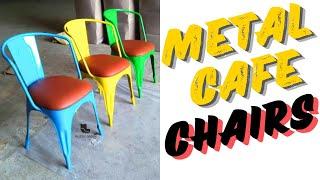 Metal Restaurant Cafe Chair