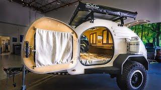 "Escape the Ordinary" Rugged Minimalist Teardrop Camper