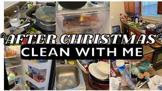 *AFTER CHRISTMAS* CLEAN WITH ME||EXTREME KITCHEN CLEAN WITH ME|FRIDGE CLEAN & ORGANIZE WITH ME||