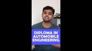 Diploma In Automobile Engineering