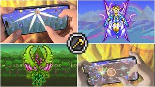 Terraria Mobile handcam | Summoner Whipstack No Hit in Master Mode.