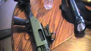 MOSSBERG 500 OD GREEN CUSTOM