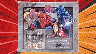 OUR PRICIEST MARVEL BOX YET! Opening a 2024 Upper Deck Marvel Avengers Metal Universe Hobby Box!