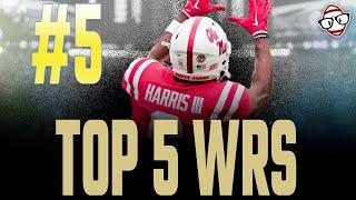 Who are the Top 5 WRs in the 2025 NFL Draft?