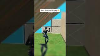 Best Aim And Edit Map In Fortnite  #shorts