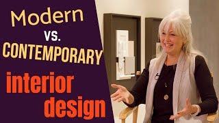 Modern vs  contemporary interior design: What to know for your next home