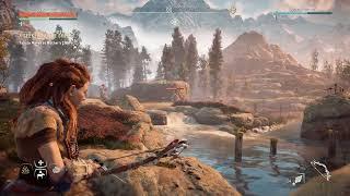 Aloy Trying to Find A Way to Get Over The Other Side - a Mechanical Animal | Horizon Zero Dawn