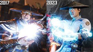 Raiden Fatal Blow (X-Ray) Evolution - Mortal Kombat 9-12 (2011-2023) 4K