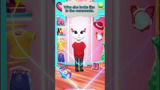 My Angela | Who she looks like | cosplay #my angela #talkingangela #angela #angelaparty #shorts