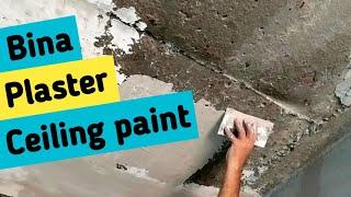 How to on putty without plaster ceiling | paint colors white