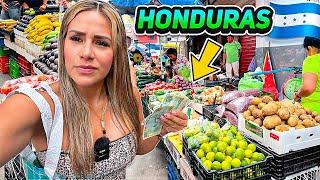 Lo que 50 Dolares pueden COMPRAR en un MERCADO en HONDURAS 