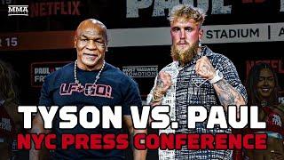 Full Mike Tyson vs. Jake Paul NYC Press Conference | Tyson vs. Paul