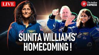 LIVE I Astronaut Sunita Williams Returns to Earth After Extended ISS Mission I NASA I Space X I Musk