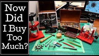 Watchmaking Tools - Horia, Bergeon, Favorite, Seitz, Horotec, Steiner, Moebius, L&R and More.