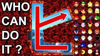 Who Can Make It? Lava "HI" Tunnel  ? - Super Smash Bros. Ultimate