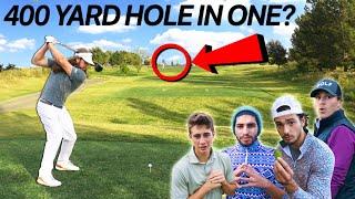 #1 Long Driver Hits Our Tee Shots | 7 Man Scramble