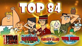 TOP 84 Total Drama Characters chosen by the FANS! (Ultimate Ranking)
