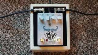 Fuzzrocious Pedals Grey Stache Fuzz (with Killswitch mod)