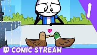 COMIC STREAM: Love Birds (Part 1)