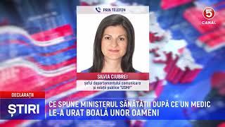 Ce spune ministerul sănătății după ce un medic le a urat boală unor oameni