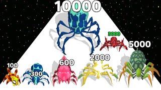 Sand Spider Battle - Level Up Spider Max Level Gameplay