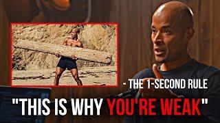 The secret to reach ANY of your goals - The 1-Second Rule ⏳ (David Goggins)