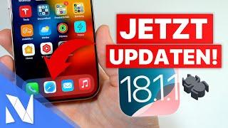 iOS 18.1.1 Update ist da - WICHTIGES Sicherheitsupdate! | Nils-Hendrik Welk