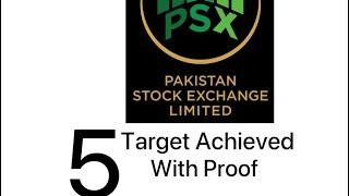 Target Achieved #makemoneyonline with us #Dk-technical-consultancy-psx #Pakistan#Stock#exchange