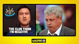 'THE CLUB THINK I'M NEGATIVE' - Craig Hope defends his reporting of a bust-up at Newcastle United