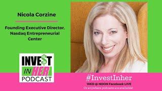 Ep. 296 Angel Investing with ED of Nasdaq Entrepreneurial Center, Nicola Corzine