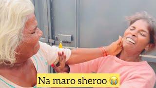 sherro ne raju bhut mara ajj  raju and parnaj randhawa vlogs