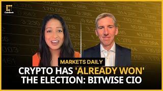 Crypto Has 'Already Won' the Election: Bitwise CIO Matt Hougan