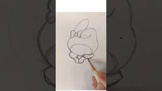 마이멜로디 그리기 드로잉챌린지 #1분그림