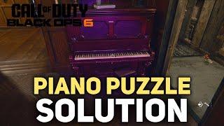 How To Solve The Piano Puzzle & Access The Secret Room   Call of Duty Black Ops 6