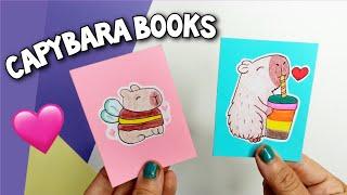 How to Make Cute Capybara Books | Creative Step by Stepy Guide | Lovely Art DIY