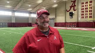 Alabama OL Coach Chris Kapilovic: Wisconsin Week