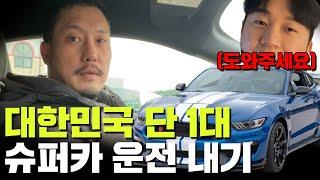 Driving with Shelby GT350R with one car in Korea │ (Feat. Hotdog Kwon Ki-dong)