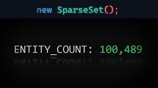 Optimizing My ECS Game Engine to Simulate 100,000 Entities | Sparse sets