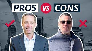 Downtown St. Louis MO Living PROS and CONS