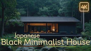 Japanese Black Minimalist House: The Art of Simplicity and Contemporary Architecture