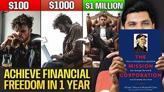 How you can go from $0 TO $1 Million In Just 1 Year | Finance Book Summary In Hindi