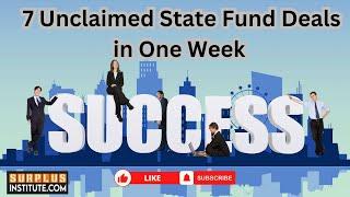 Meet the Woman Who Secured 7 Unclaimed State Fund Deals in One Week 