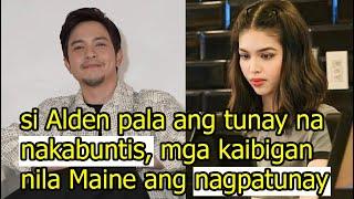 si Alden Richards pala ang tunay na nakabuntis, mga kaibigan nila Maine Mendoza ang nagpatunay