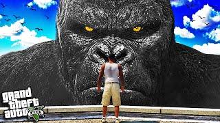 FRANKLIN becomes KING KONG in GTA 5 (Mods)